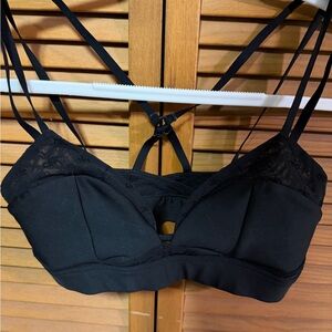 ALO Yoga Black Strappy Bralette